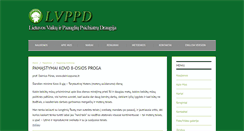 Desktop Screenshot of lvppd.lt